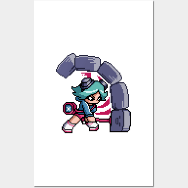 Ramona Flowers Sprite Wall Art by SpriteGuy95